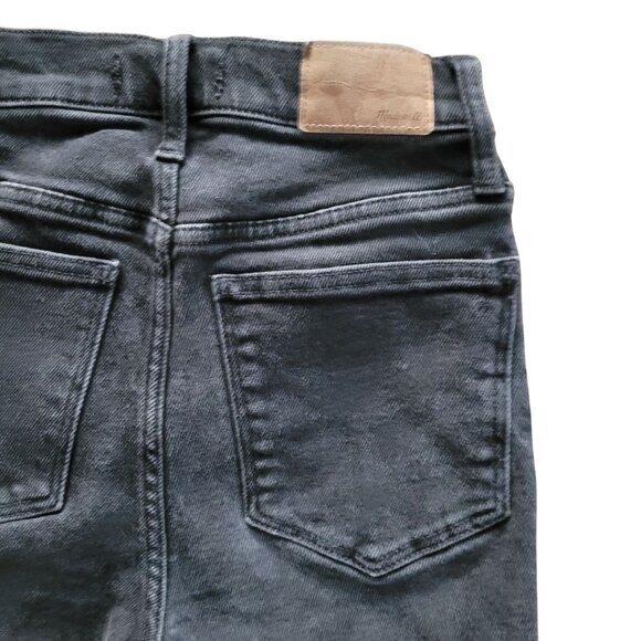 Madewell Cali Demi-Boot Jeans Bayland Wash: Raw-Hem Edition Womens Size 25 - Picture 7 of 7